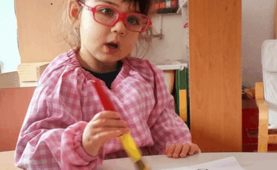 "Isabella es una niña muy feliz, alegre y cariñosa"
